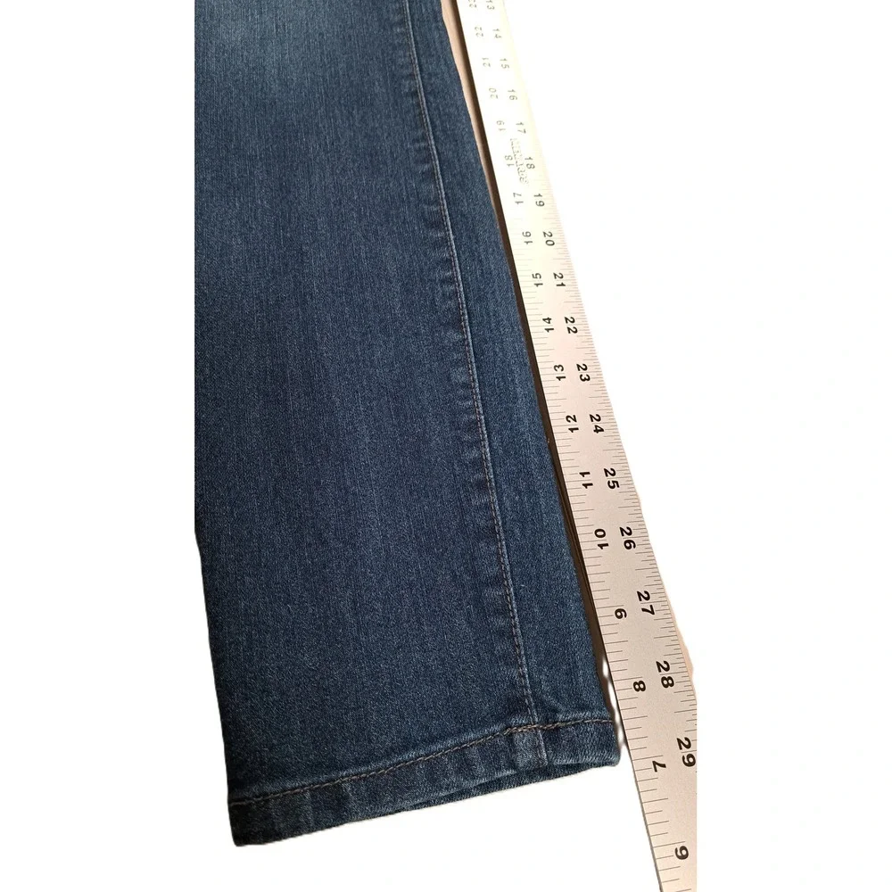 Nine West Jeans Cigarette Fit Low Rise Skinny Leg Denim‎ Jeans Size 4r/27 Womens